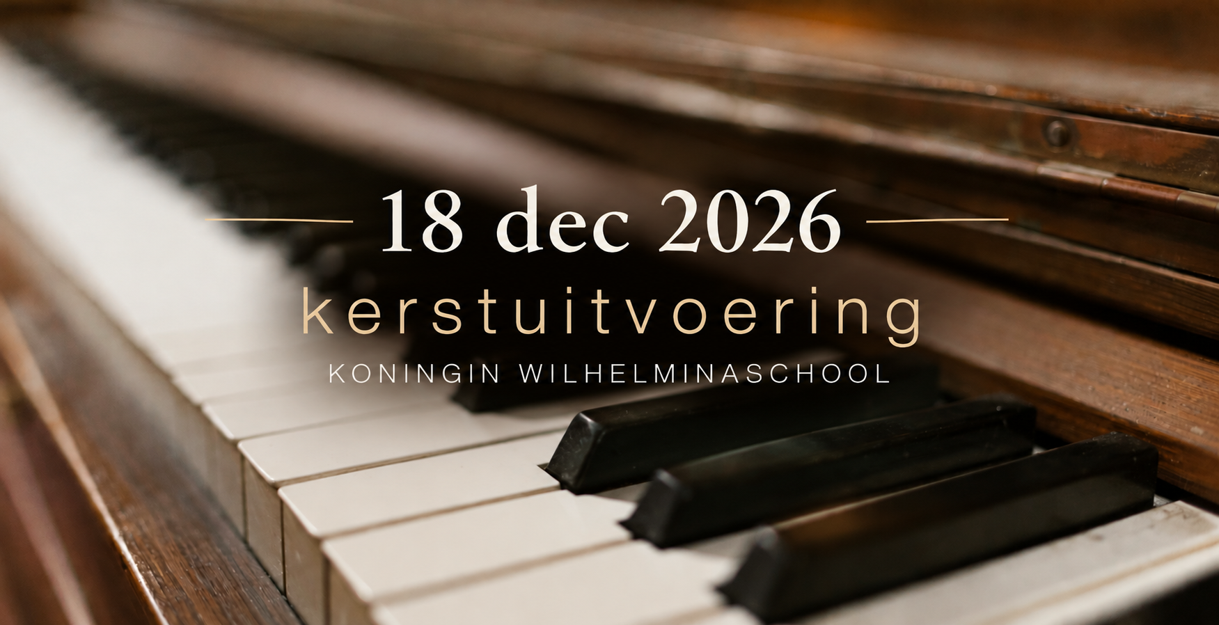 Kerstviering KWS - D.V. 18 december 2026